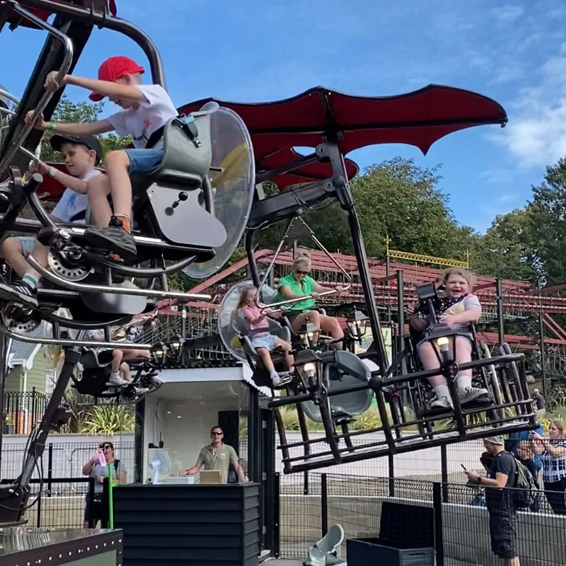Accessible ride-transfer platform at ROARR!