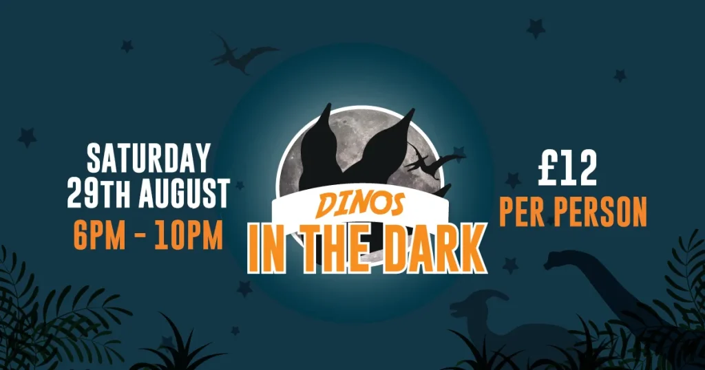 Official Dinos in the Dark event artwork