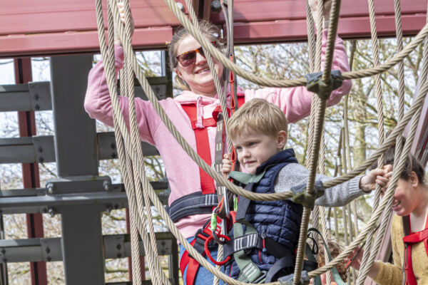 Predator High Ropes at ROARR!